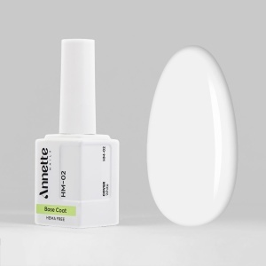 Baza Rubber Hema Free Cover White - 12ml Annette Nails HM-02 - Img 2