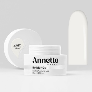 Gel Constructie Jelly 3 Milky White - 50ml Annette Nails GBJ-03-50 - Img 2