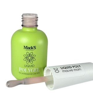 Liquid Polygel MACKS Mauve Morn 20 -15ml - Img 1