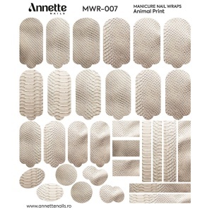 Nail Wraps Manichiura Animal Print 7 Annette Nails MWR-007 - Img 1