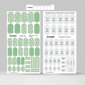 Nail Wraps Manichiura Flowers 104 Annette Nails MWR-104 - Img 4