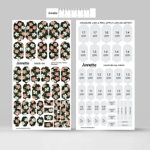 Nail Wraps Manichiura Flowers 114 Annette Nails MWR-114 - Img 4
