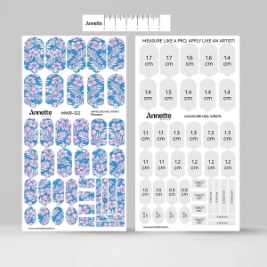 Nail Wraps Manichiura Flowers 122 Annette Nails MWR-122 - Img 4