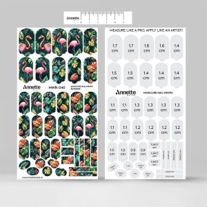 Nail Wraps Manichiura Summer 40 Annette Nails MWR-040 - Img 4