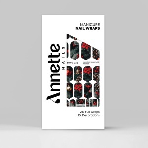 Nail Wraps Manichiura Winter 74 Annette Nails MWR-074 - Img 2