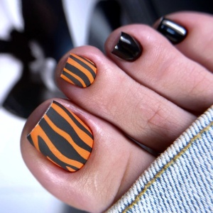 Nail Wraps Pedichiura Animal Print 15 Annette Nails PWR-015 - Img 5