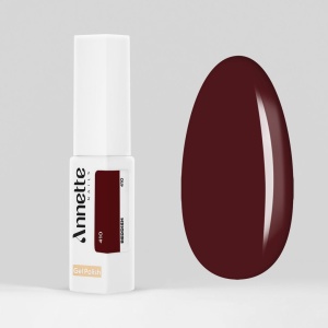 Oja Semipermanenta Shades of Red Reddish 410 ANNETTE NAILS - 8ml - Img 2
