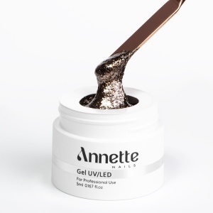 Paint Gel Platinum Brown 03 Wipe - 5ml Annette Nails GPP-03 - Img 5