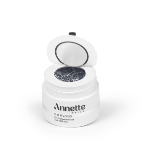 Paint Gel Platinum Silver 01 Wipe - 5ml Annette Nails GPP-01 - Img 3