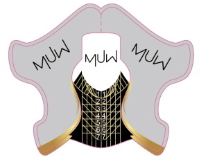 Șabloane de Construcție Unghii MUW – Carton