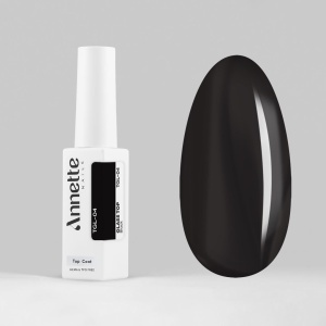 Top Coat Glass 4 Black - 8ml Annette Nails TGL-04 - Img 2