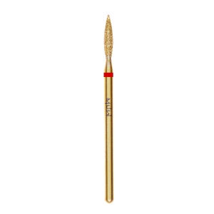 Capat freza (BIT) Flacara diamantat - Rosu - MUW GOLD EDITION - Img 2