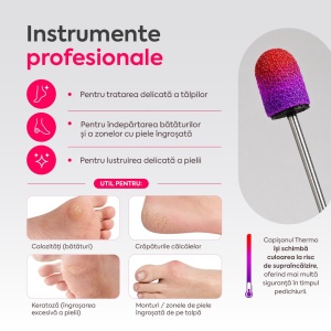 Capișoane Lukas SK THERMO 10mm, fin 320 grit, Set 10 buc - Img 5