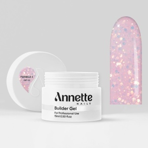Gel Constructie Twinkle 3 ANNETTE NAILS - 15ml - Img 2