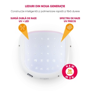 Lampă unghii LED/UV SUN 4S Smart 2.0 - Img 2