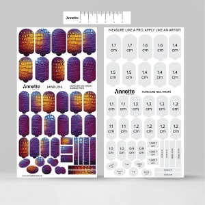 Nail Wraps Manichiura Animal Print 14 Annette Nails MWR-014 - Img 3