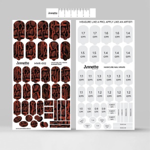 Nail Wraps Manichiura Animal Print 2 Annette Nails MWR-002 - Img 4