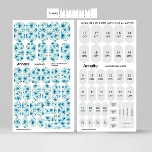 Nail Wraps Manichiura Flowers 101 Annette Nails MWR-101 - Img 3