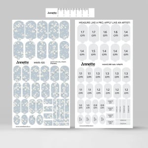 Nail Wraps Manichiura Flowers 105 Annette Nails MWR-105 - Img 3