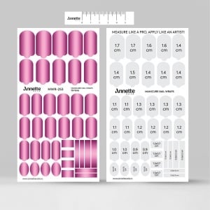 Nail Wraps Manichiura Ombre 253 Annette Nails MWR-253 - Img 3