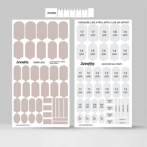 Nail Wraps Manichiura Pure Color 203 Annette Nails MWR-203 - Img 4