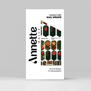 Nail Wraps Manichiura Winter 73 Annette Nails MWR-073 - Img 3