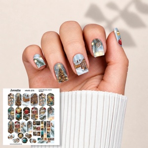 Nail Wraps Manichiura Winter 75 Annette Nails MWR-075 - Img 1