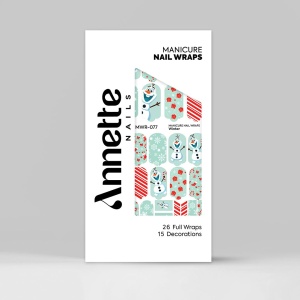 Nail Wraps Manichiura Winter 77 Annette Nails MWR-077 - Img 3