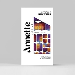 Nail Wraps Pedichiura Animal Print 14 Annette Nails PWR-014 - Img 2