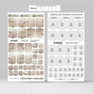 Nail Wraps Pedichiura Animal Print 7 Annette Nails PWR-007 - Img 3