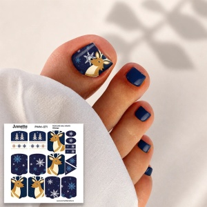 Nail Wraps Pedichiura MAX Winter 71 Annette Nails PWM-071 - Img 1