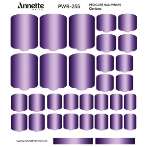 Nail Wraps Pedichiura Ombre 255 Annette Nails PWR-255 - Img 1
