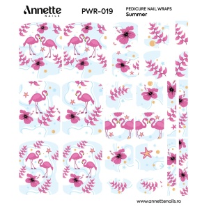 Nail Wraps Pedichiura Summer 19 Annette Nails PWR-019 - Img 2