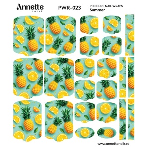 Nail Wraps Pedichiura Summer 23 Annette Nails PWR-023 - Img 2