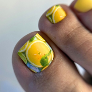 Nail Wraps Pedichiura Summer 27 Annette Nails PWR-027 - Img 5