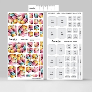 Nail Wraps Pedichiura Summer 32 Annette Nails PWR-032 - Img 4