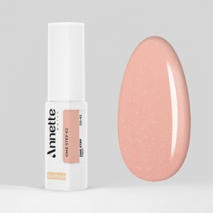 Oja Semipermanenta 3 in 1 One Step Melon - 8ml Annette Nails OS-62 - Img 2