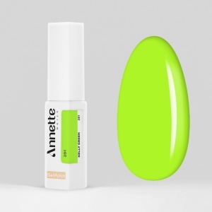 Oja Semipermanenta Neon Party Kelly Green 281 - 8ml Annette Nails - Img 2