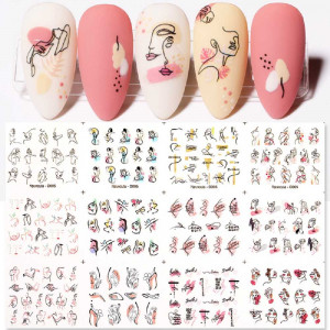 Sticker unghii - BORN PRETTY - D005