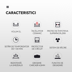 Aparat de Curățare cu Ultrasunete Codyson CD-4810 - Img 2