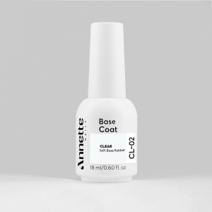 Baza Rubber Clear Soft Base - 18ml Annette Nails CL-02-18 - Img 2