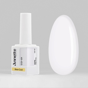 Baza Rubber Cover Milky White ANNETTE NAILS - 12 ml CO-01 - Img 2
