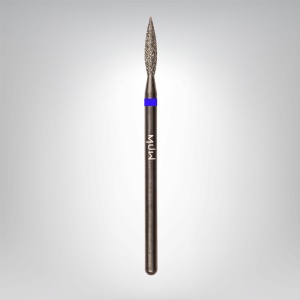 Capat freza (BIT) Flacara diamantat - Albastru - MUW BLACK EDITION