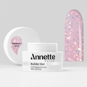 Gel Constructie Twinkle 3 - 50ml Annette Nails GBT-03-50 - Img 2