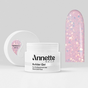 Gel Constructie Twinkle 3 ANNETTE NAILS - 15ml - Img 2
