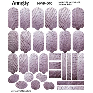 Nail Wraps Manichiura Animal Print 10 Annette Nails MWR-010 - Img 2
