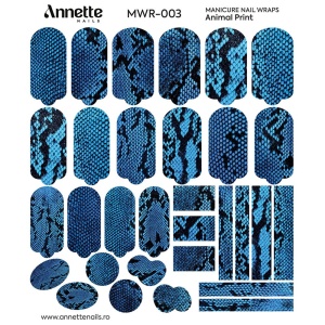 Nail Wraps Manichiura Animal Print 3 Annette Nails MWR-003 - Img 2