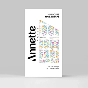 Nail Wraps Manichiura Flowers 107 Annette Nails MWR-107 - Img 3