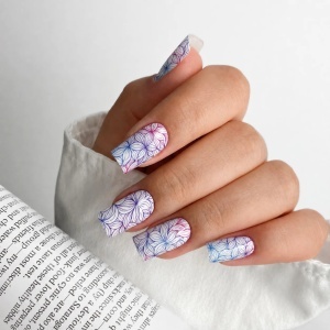 Nail Wraps Manichiura Flowers 126 Annette Nails MWR-126 - Img 4