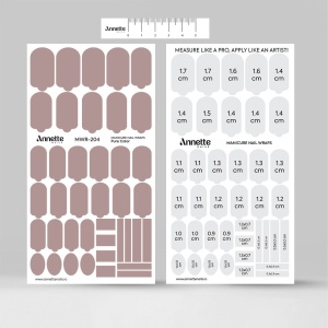 Nail Wraps Manichiura Pure Color 204 Annette Nails MWR-204 - Img 4